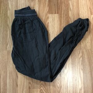 Vintage style bohemian stretch pants